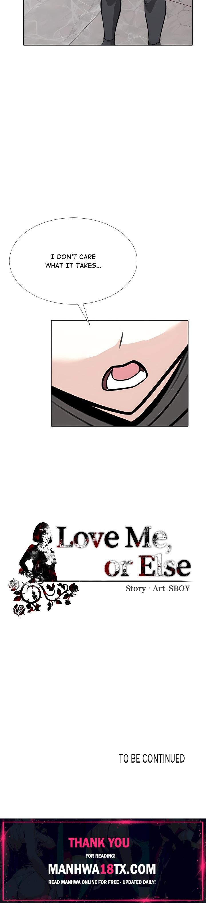 Love Me, or Else Chapter 25 - Page 22