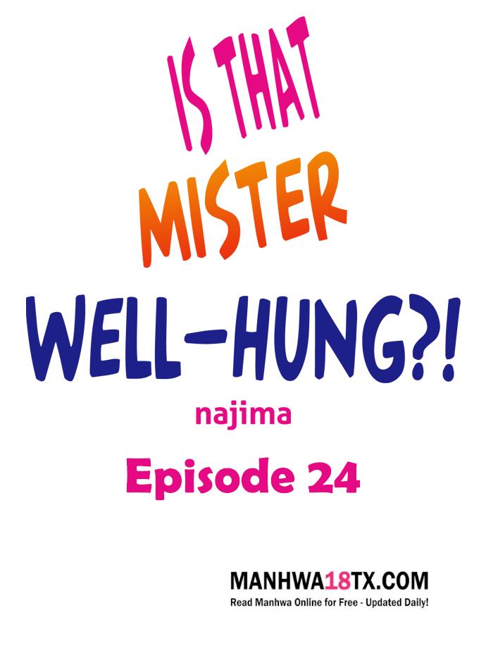 Is That Mister Well-Hung! Chapter 24 - Page 1