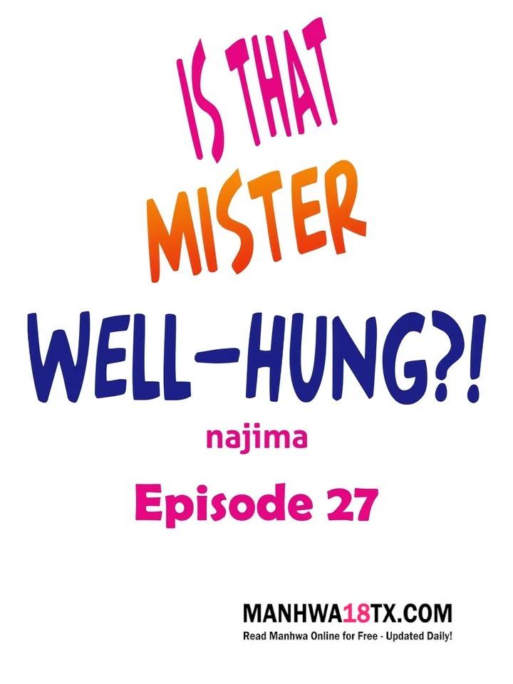 Is That Mister Well-Hung! Chapter 27 - Page 1