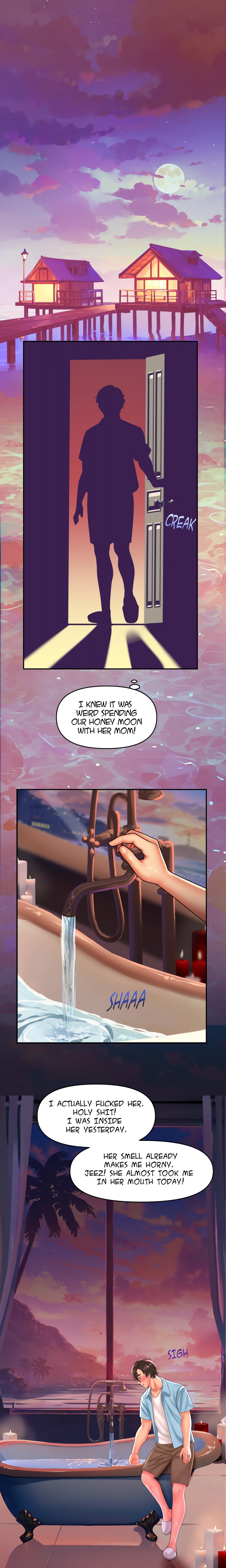 Honeymoon with My Mother-in-Law (Uncensored) Chapter 6 - Page 1
