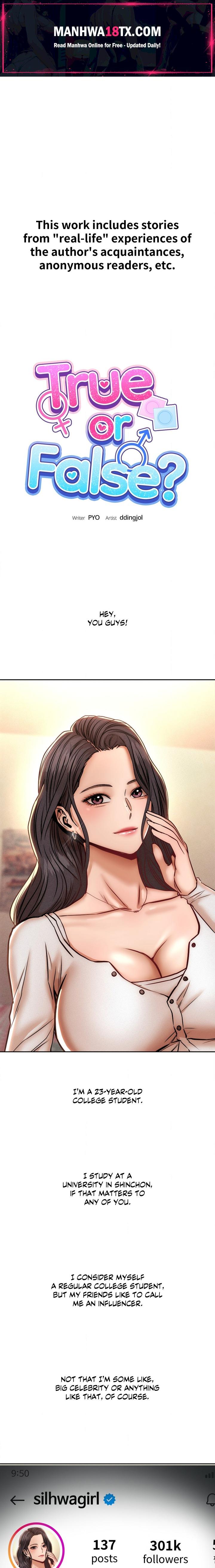 True or False? (Uncensored) Chapter 147 - Page 1