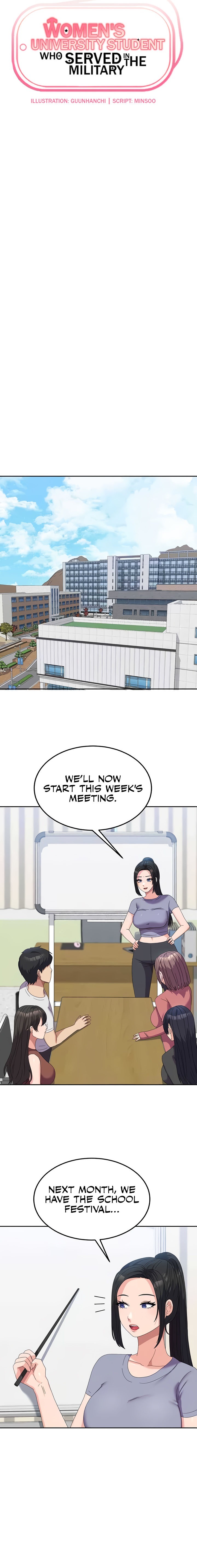 Women’s University Student who Served in the Military Chapter 53 - Page 2