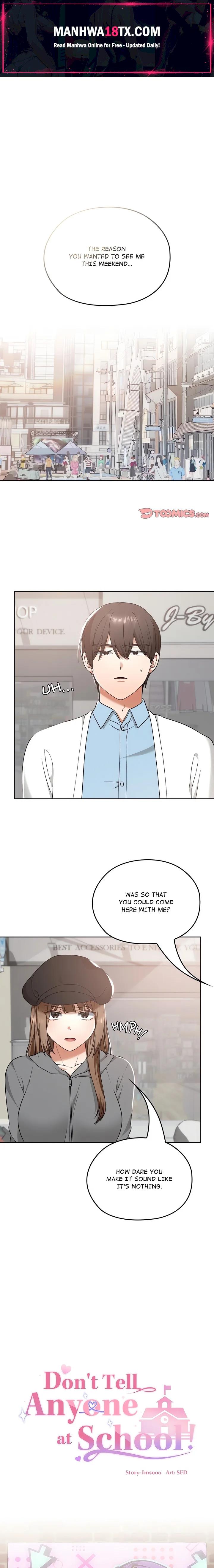 Don’t Tell Anyone at School! (Uncensored) Chapter 12 - Page 1