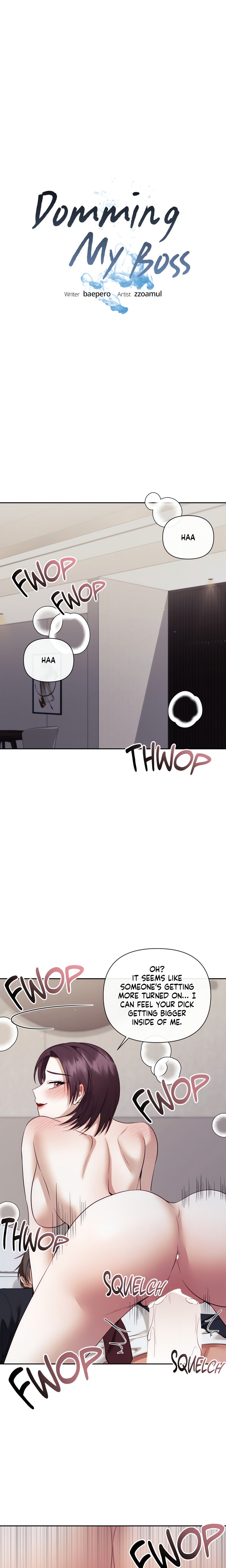 Domming My Boss Chapter 34 - Page 1