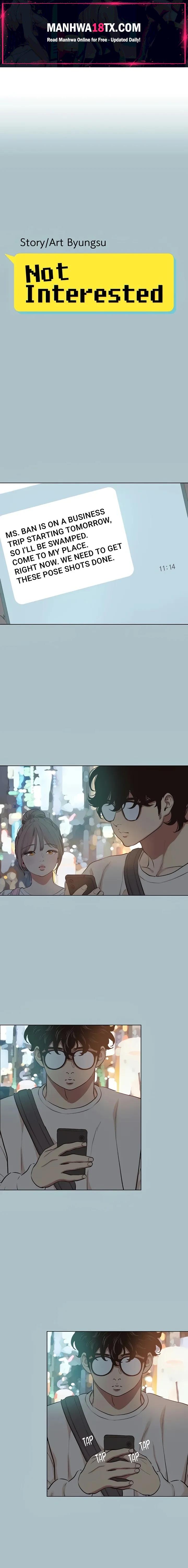 Not Interested Chapter 44 - Page 1